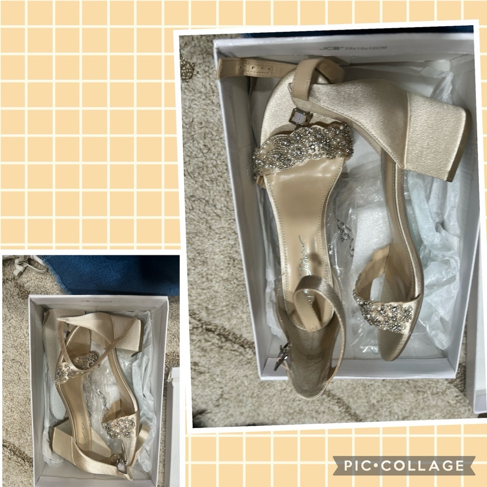 Betsy Johnson NIB block heels.